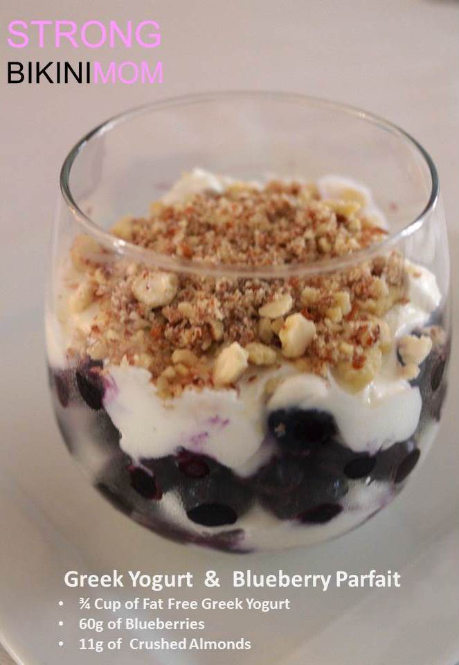 Greek Yogurt & Bluberry Parfait